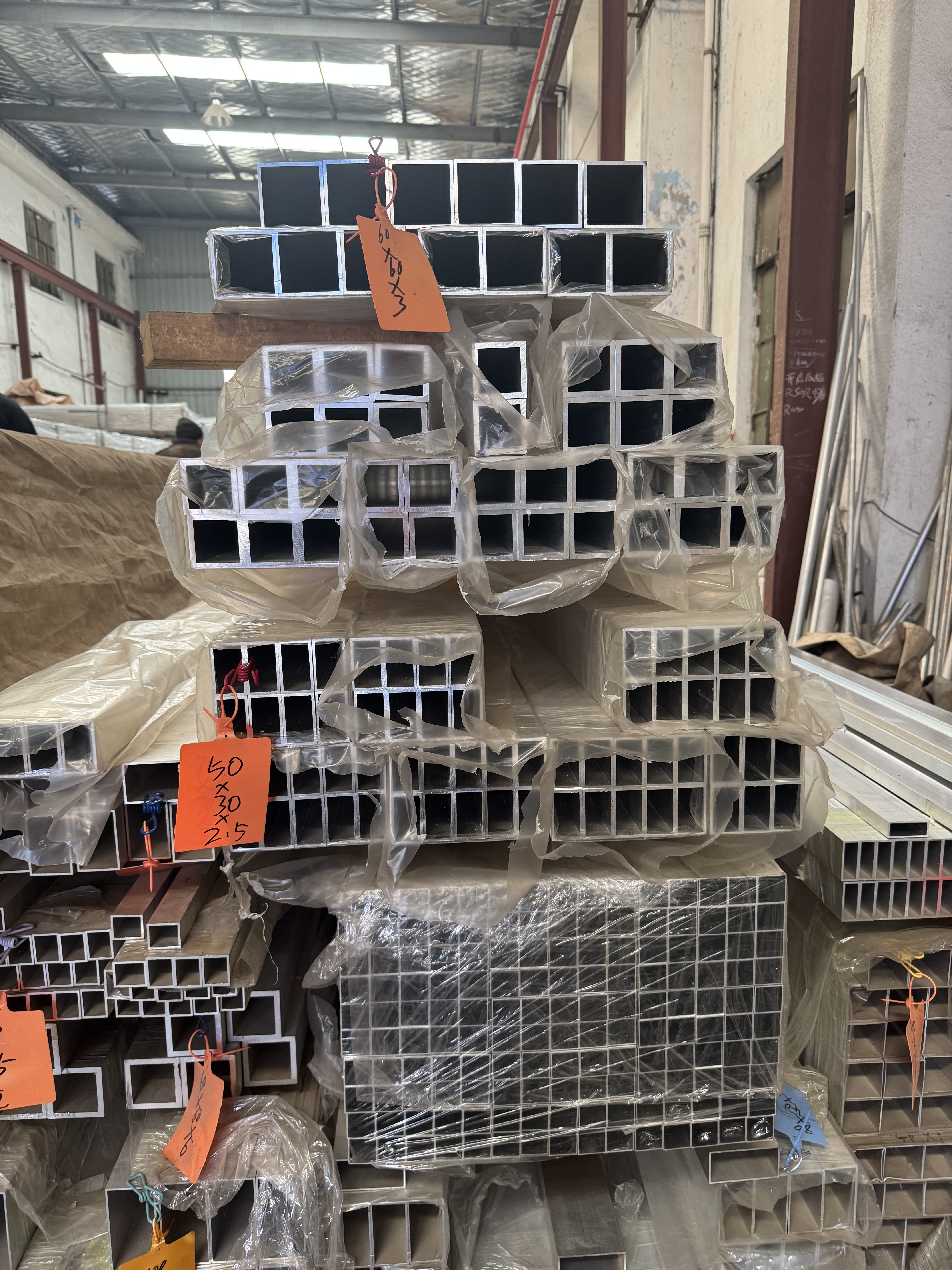 Rectangular Aluminum Pipe