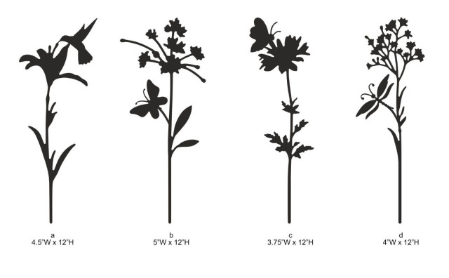 Metal Flower Picks