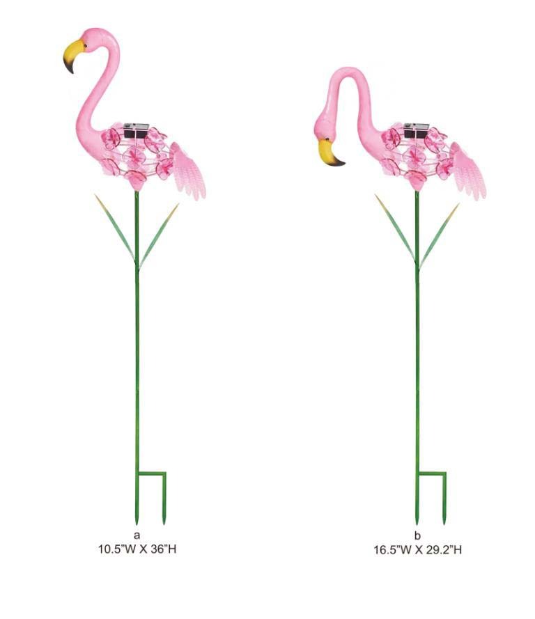 Flamingo Solar-powered Stakes