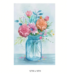 Floral Garden Flag