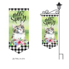 Cat Checkered Flag