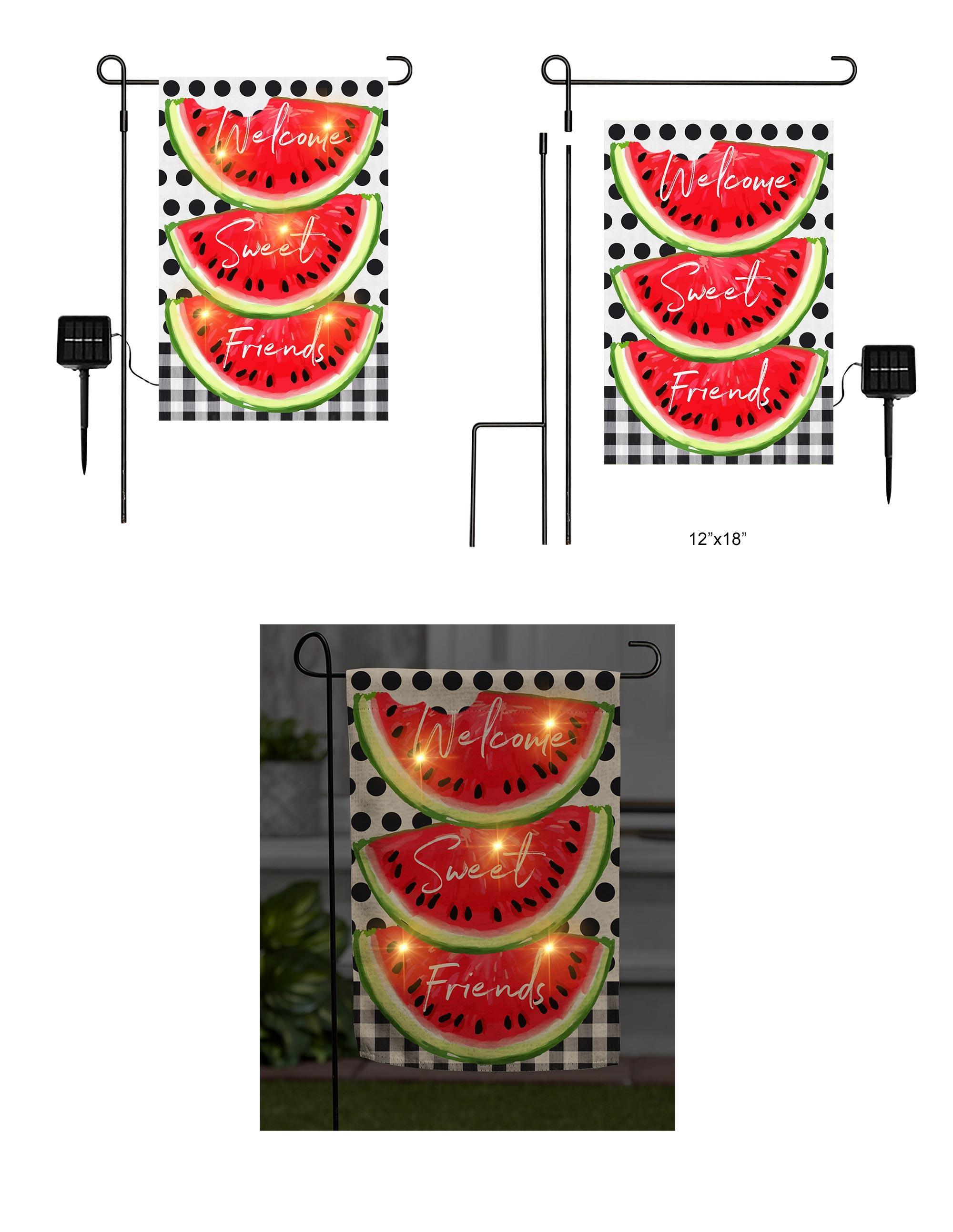 Solar Watermelon Flag