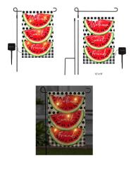 Solar Watermelon Flag