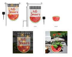 Solar Watermelon Flag