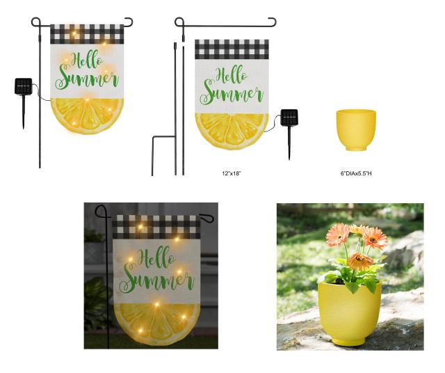 Solar Lemon Flag