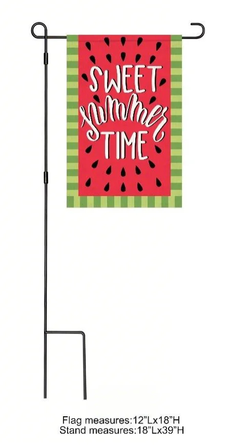 Watermelon Garden Flag - Summer Fruit Decorative Outdoor Flag for Garden and Yard Wholesale Custom