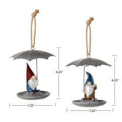 Rainy Day Gnome Bird Feeders＆Baths