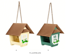 House Bird Feeder & Bath