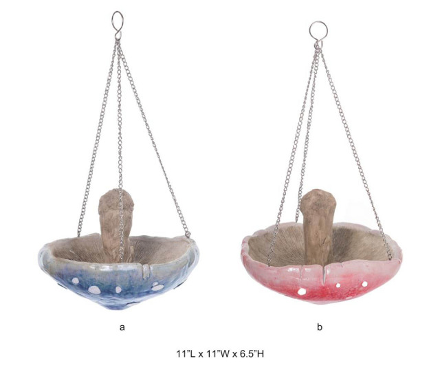 Mushroom Bird Feeder & Bath - Garden Decor & Wholesale Custom Solutions