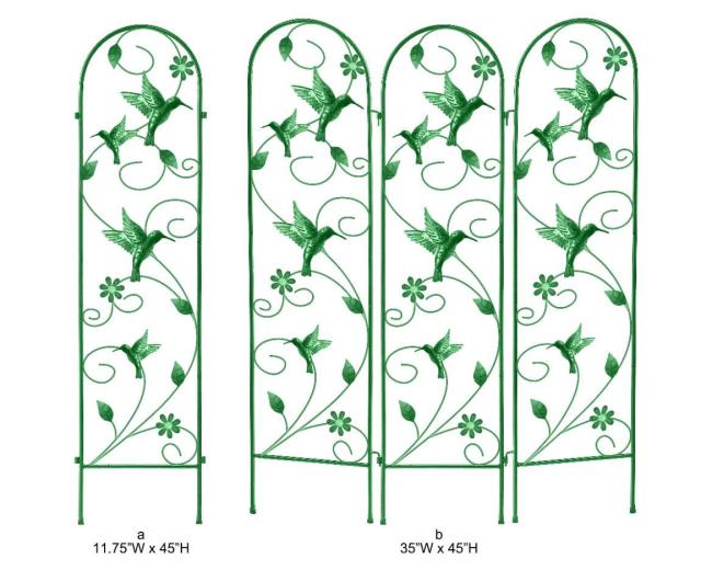 Hummingbird Garden Trellis