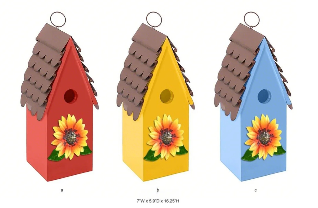 Sunflower Birdhouse