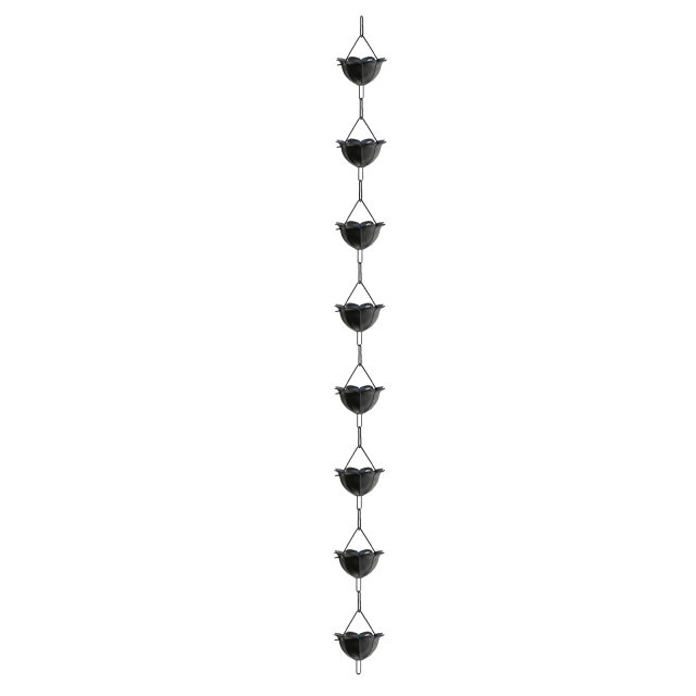 Open Petal Rain Chain