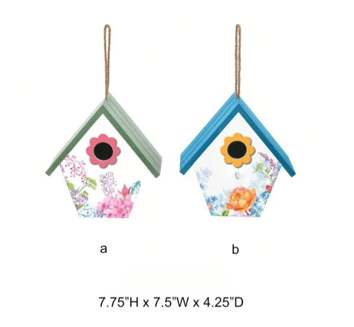 Floral Birdhouse