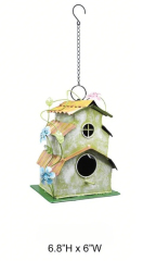 Green Outdoor Birdhouse