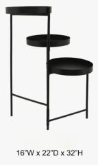 Multi Tier Metal Plant Stand - Indoor Outdoor Space Saving Multi Level Plant Display Stand Wholesale