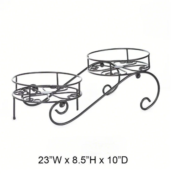 Double-Tier Plant Stand