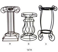 Three Piece Plant Stand Set - Indoor Outdoor Decorative Multi Tier Plant Display Stand Wholesale
