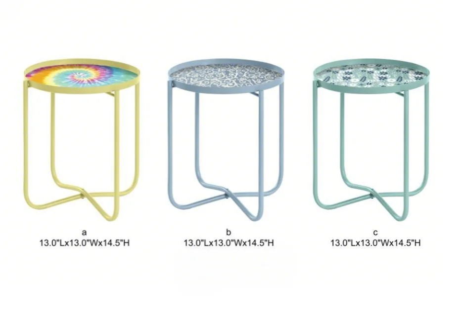 Outdoor Garden Table Set of 3