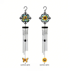 Butterfly & Sunflower Wind Chime