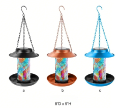 Solar Bird Feeder & Bath
