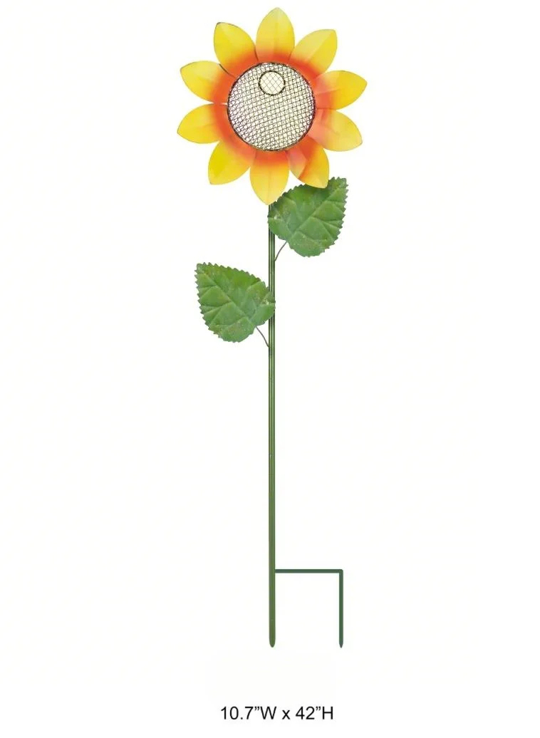 Sunflower Bird Feeder & Bath