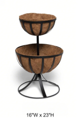 Double-Tier Plant Stand