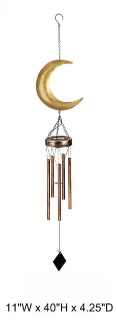 Moon Wind Solar Chime