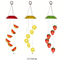 Solar Fruit Wind Chime