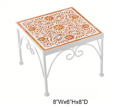 Patterned Plant Stand