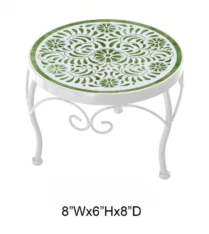 Patterned Plant Stand
