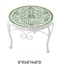 Patterned Plant Stand