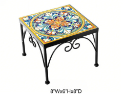 Patterned Plant Stand