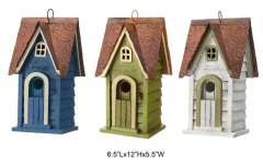 Vintage Metal Birdhouse