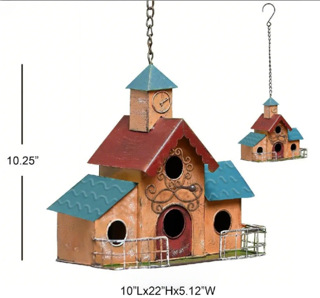 Vintage Outdoor Birdhouse
