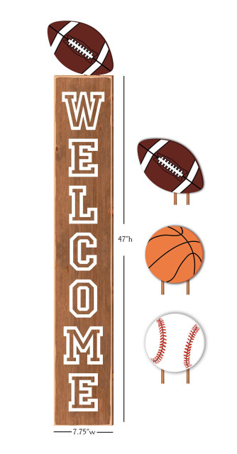 Tall Porch Leaner Sign