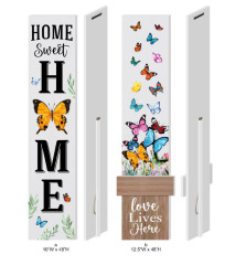 Removable Butterfly Porch Leaner