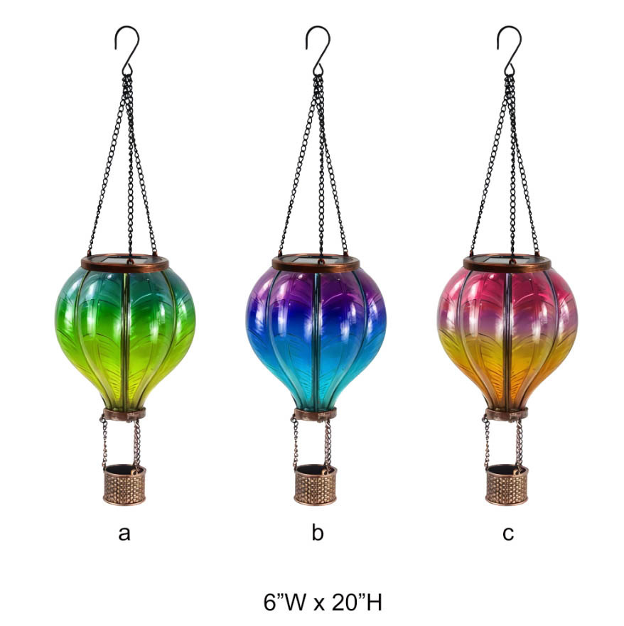 Solar Hot Air Balloon Outdoor Lantern