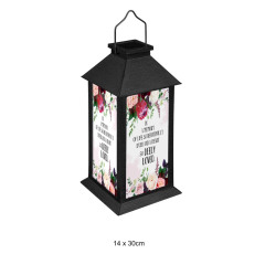 Floral Outdoor Lantern