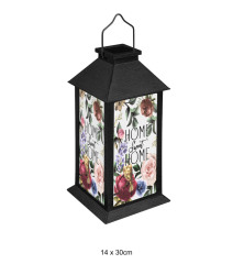 Tri Blossomy – Lantern Manufacturers – Black Metal Lanterns Wholesale Floral Outdoor Lantern