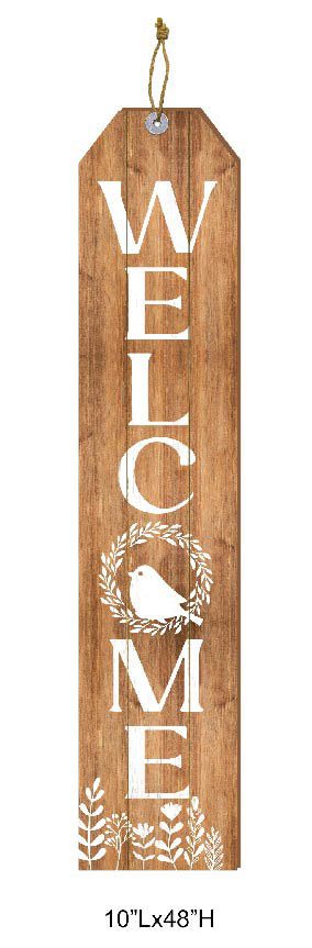 Nature Silhouette Porch Sign