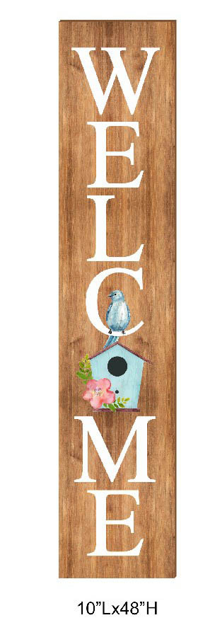 Birdhouse Silhouette Board
