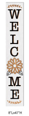 Floral Cutout Porch Sign