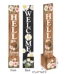 Bloom Storage Porch Sign