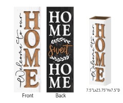 Dual-side Porch Sign
