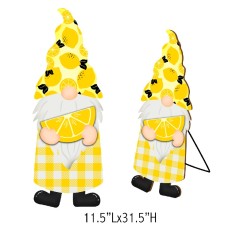 Lemon Gnome Stand Porch Sign