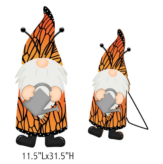 Butterfly Gnome Display Porch Sign