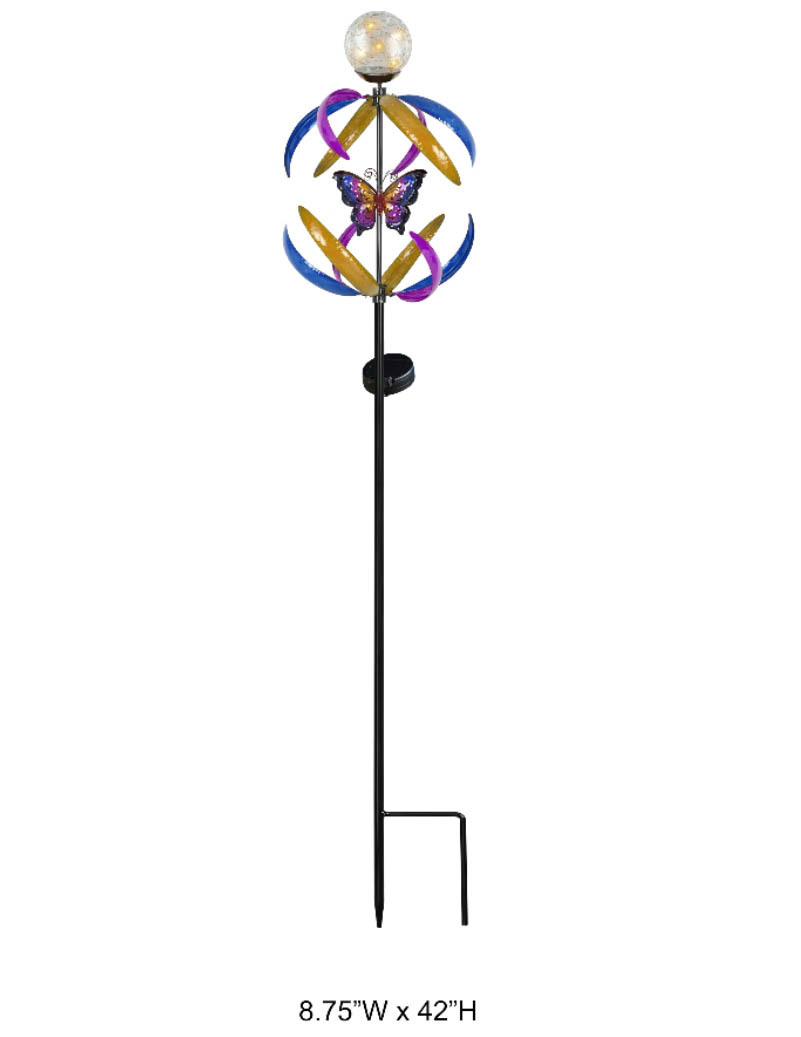 Solar Flame Spinner