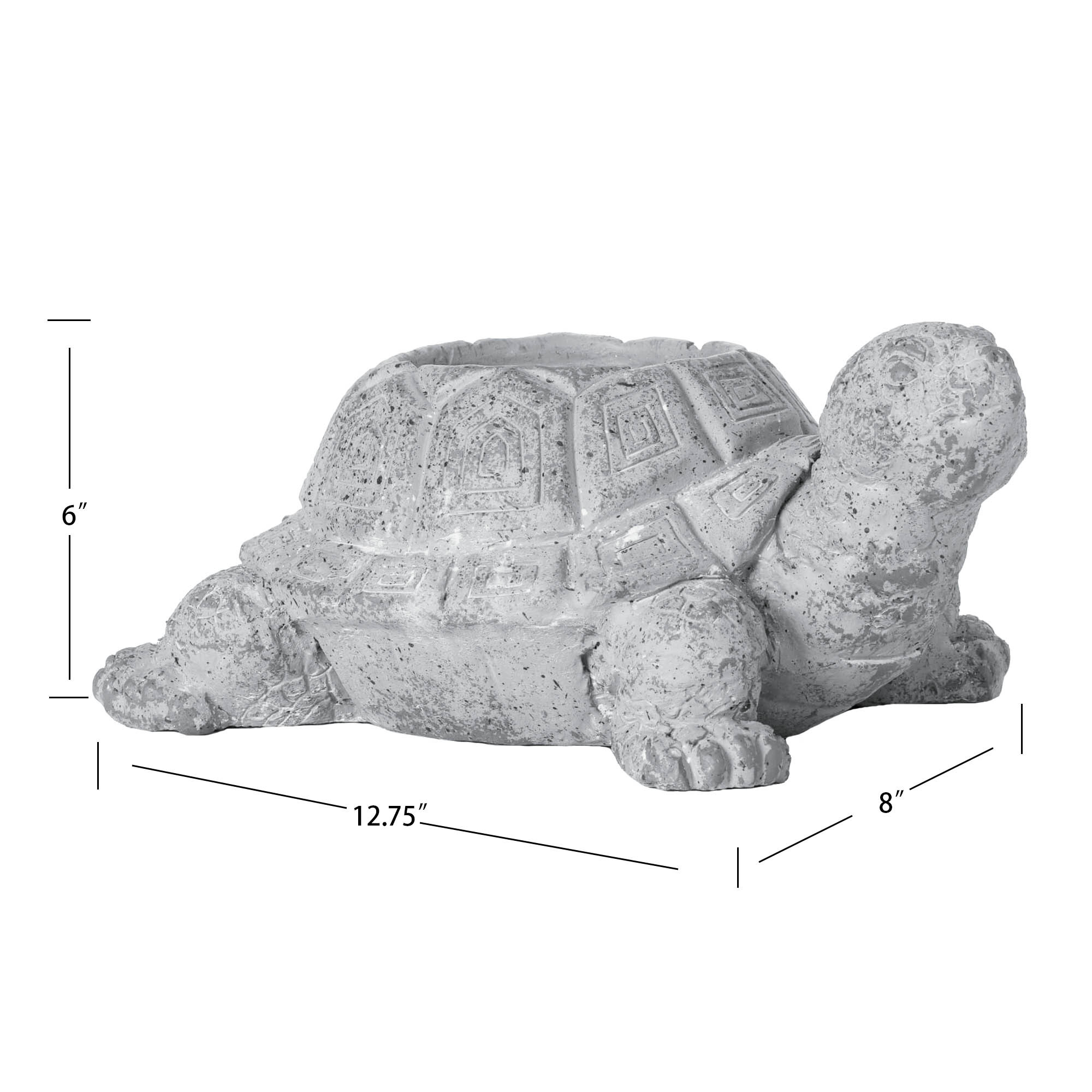Uncolored Turtle Statue