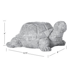 Uncolored Turtle Statue