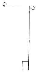 Garden Flag Pole - Decorative Outdoor Flag Pole for Yard Display